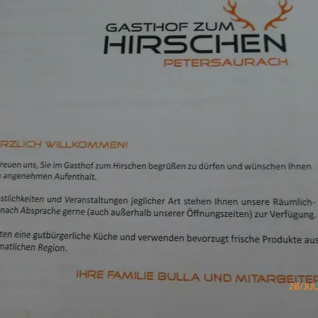 Gasthof Zum Hirschen Estalagem *